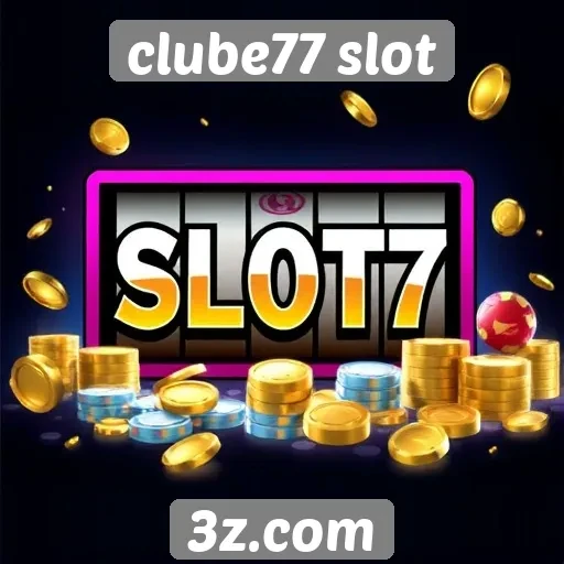 Plataforma clube77 slot oferece variedade de jogos